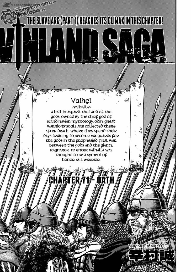 Vinland Saga Manga Manga Chapter - 71 - image 1
