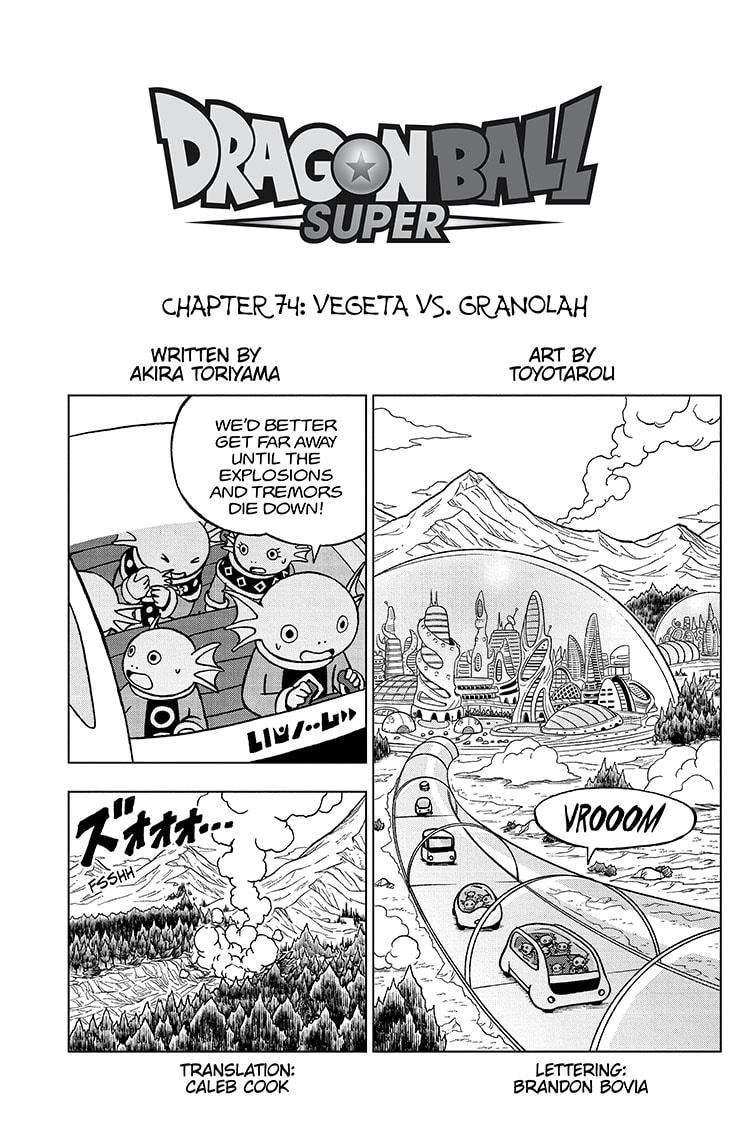 Dragon Ball Super Manga Manga Chapter - 74 - image 1
