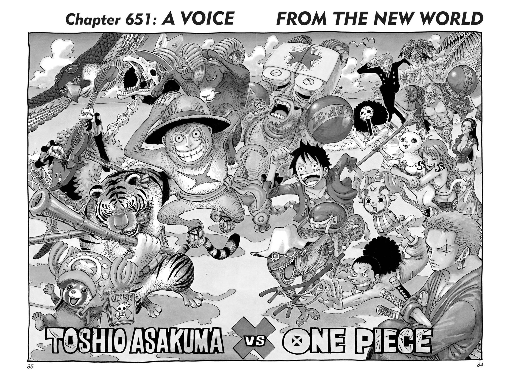 One Piece Manga Manga Chapter - 651 - image 1