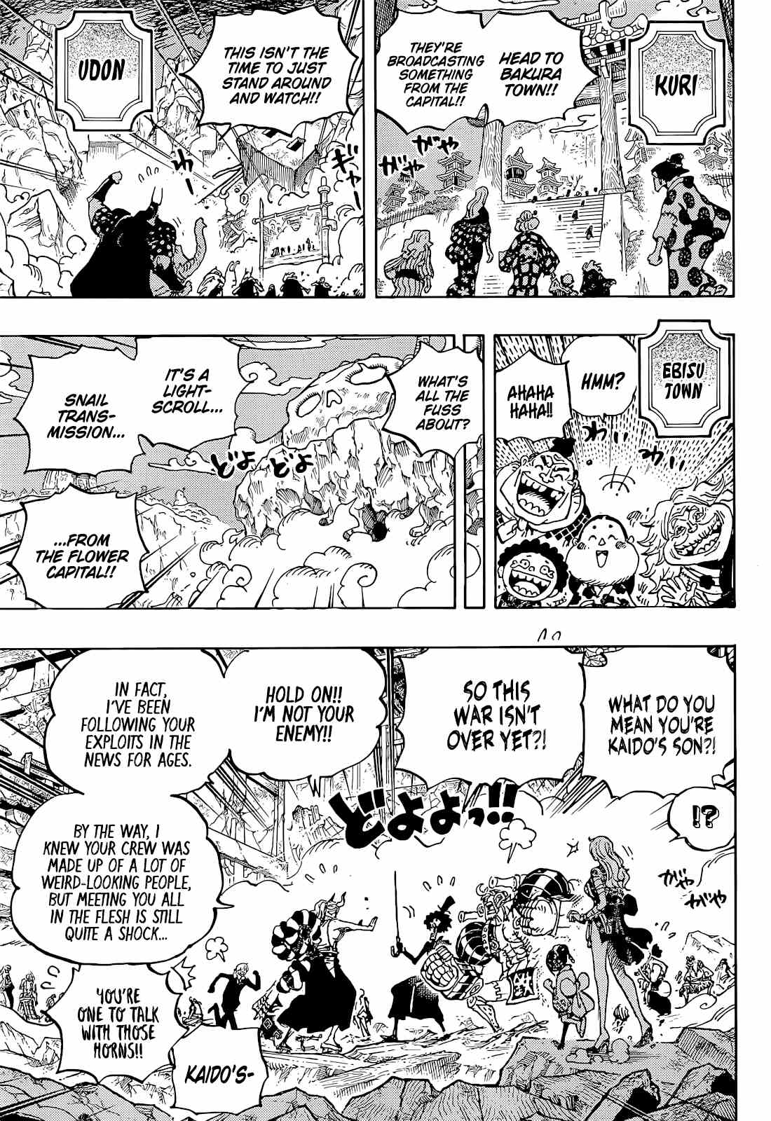 One Piece Manga Manga Chapter - 1051 - image 6