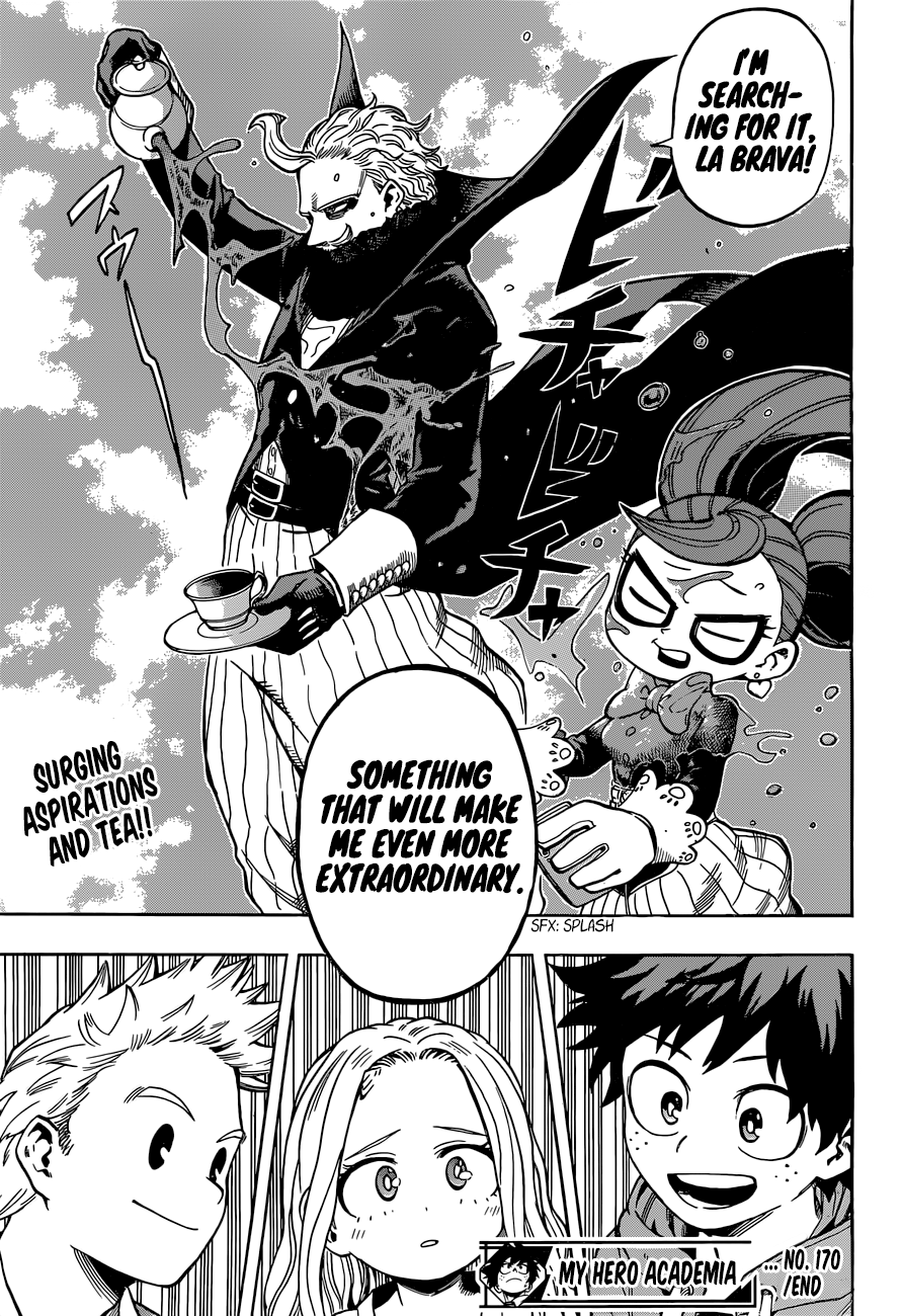 My Hero Academia Manga Manga Chapter - 170 - image 16