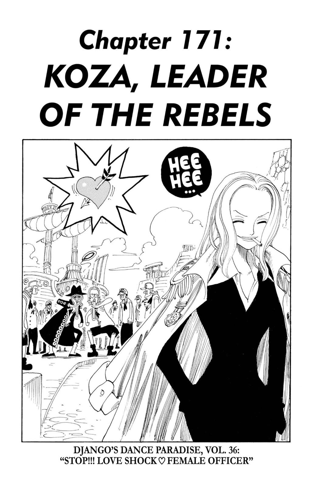 One Piece Manga Manga Chapter - 171 - image 1