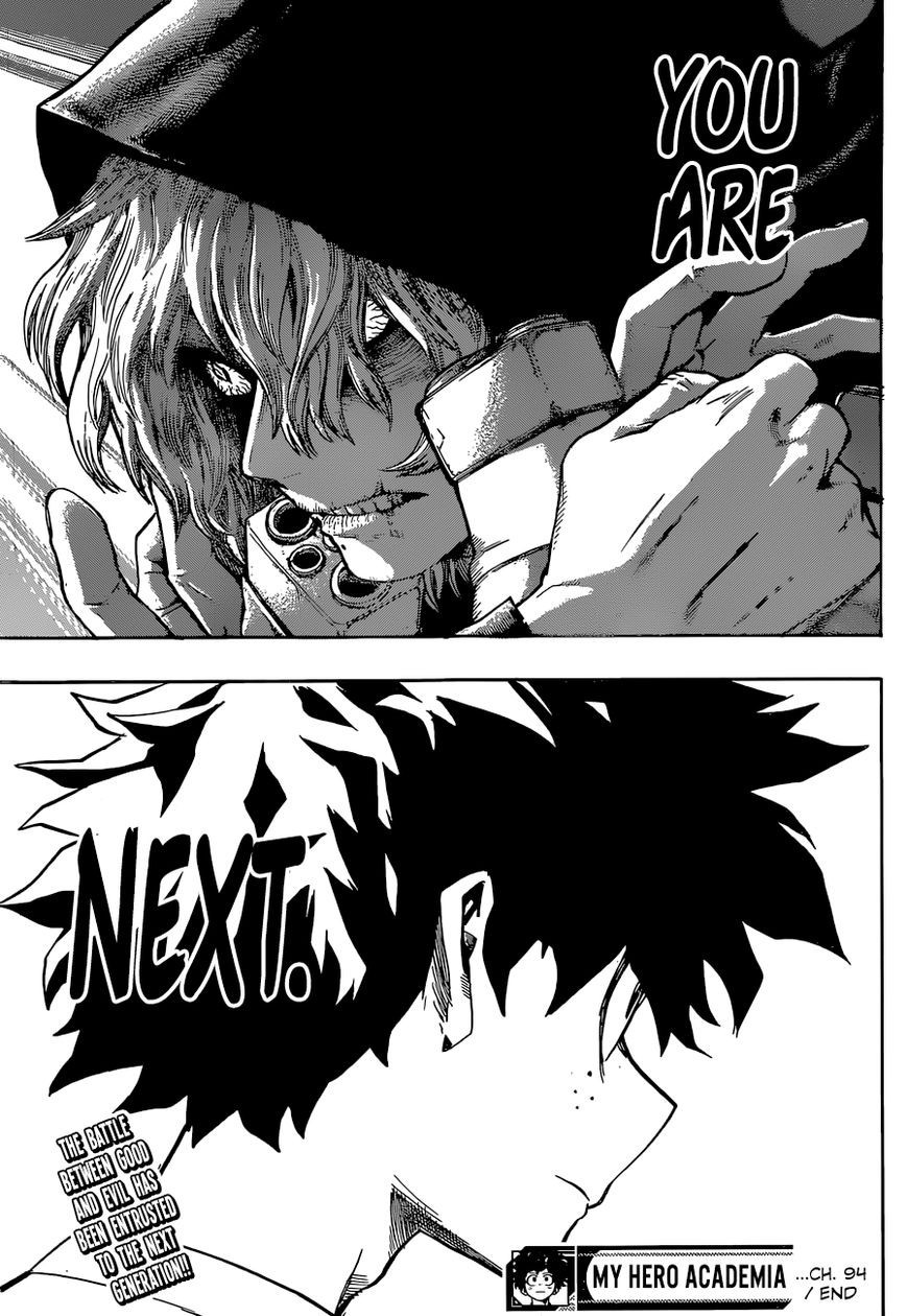 My Hero Academia Manga Manga Chapter - 94 - image 19