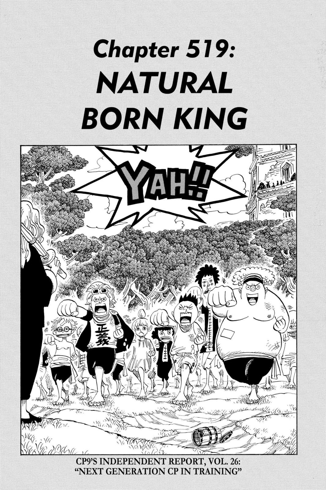 One Piece Manga Manga Chapter - 519 - image 1