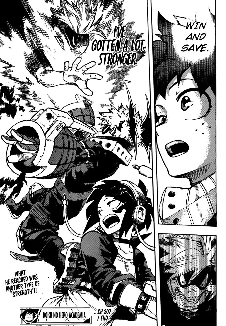 My Hero Academia Manga Manga Chapter - 207 - image 14