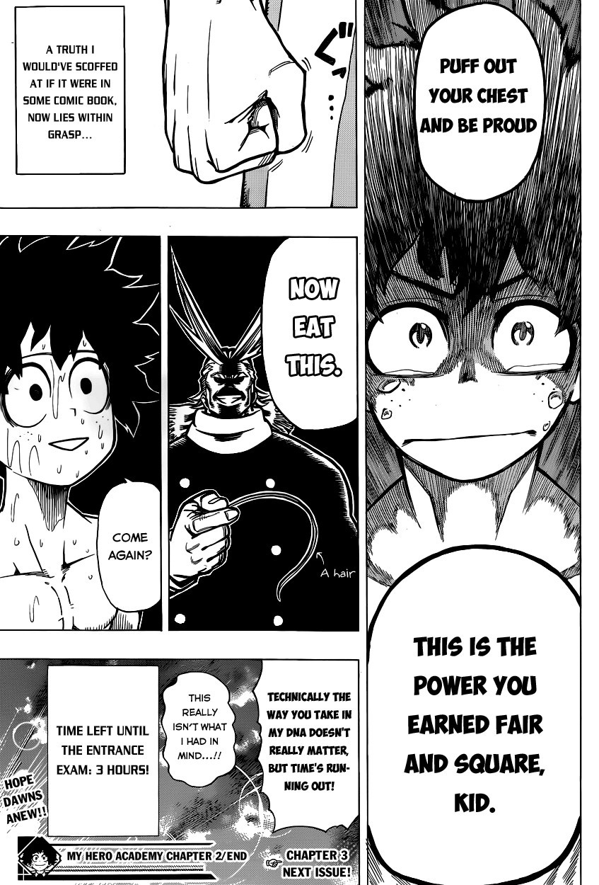 My Hero Academia Manga Manga Chapter - 2 - image 27