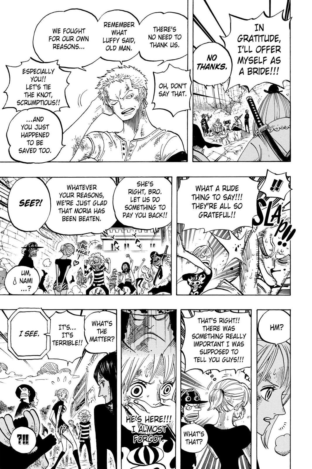 One Piece Manga Manga Chapter - 483 - image 13