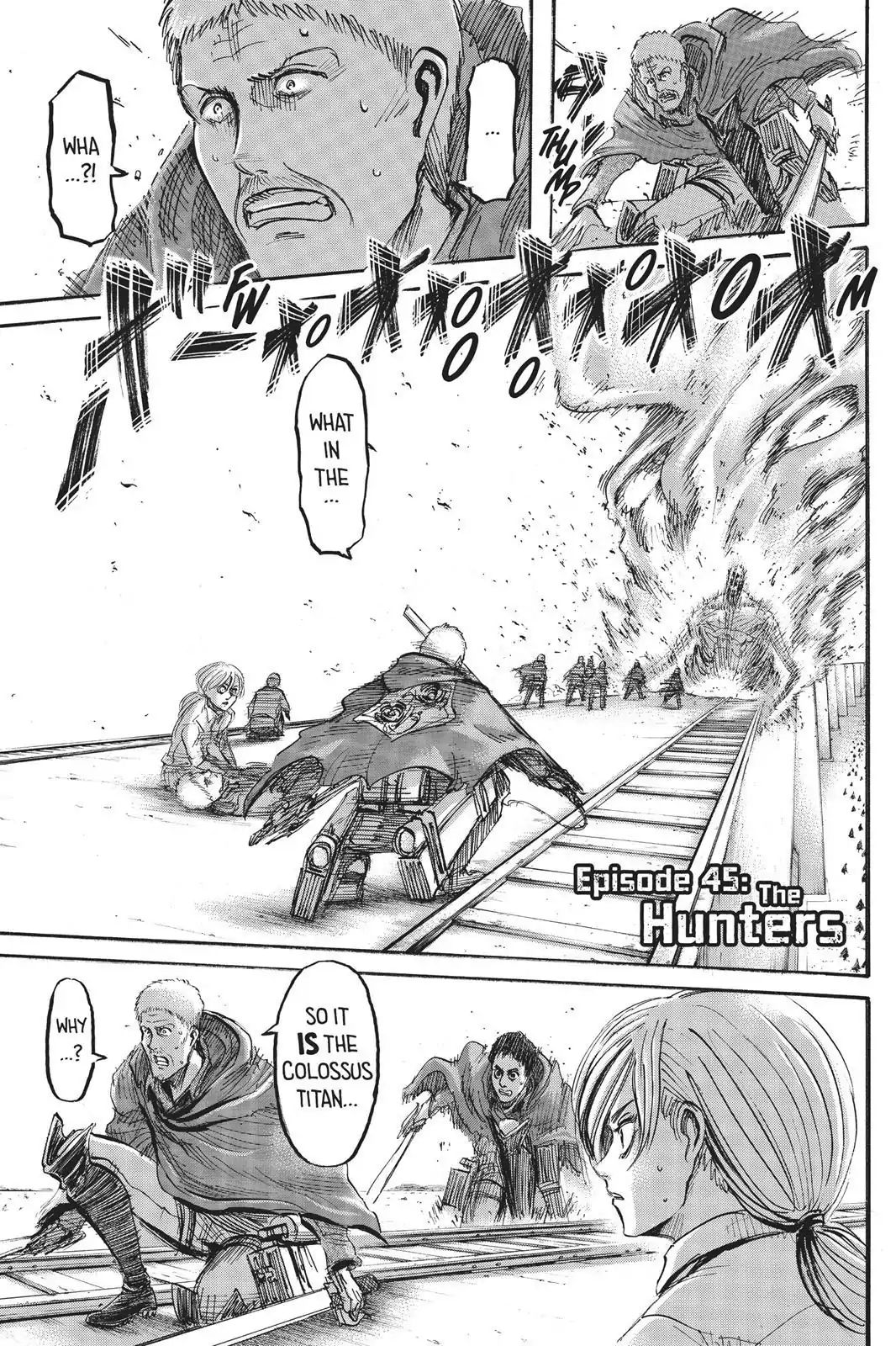 Attack on Titan Manga Manga Chapter - 45 - image 1