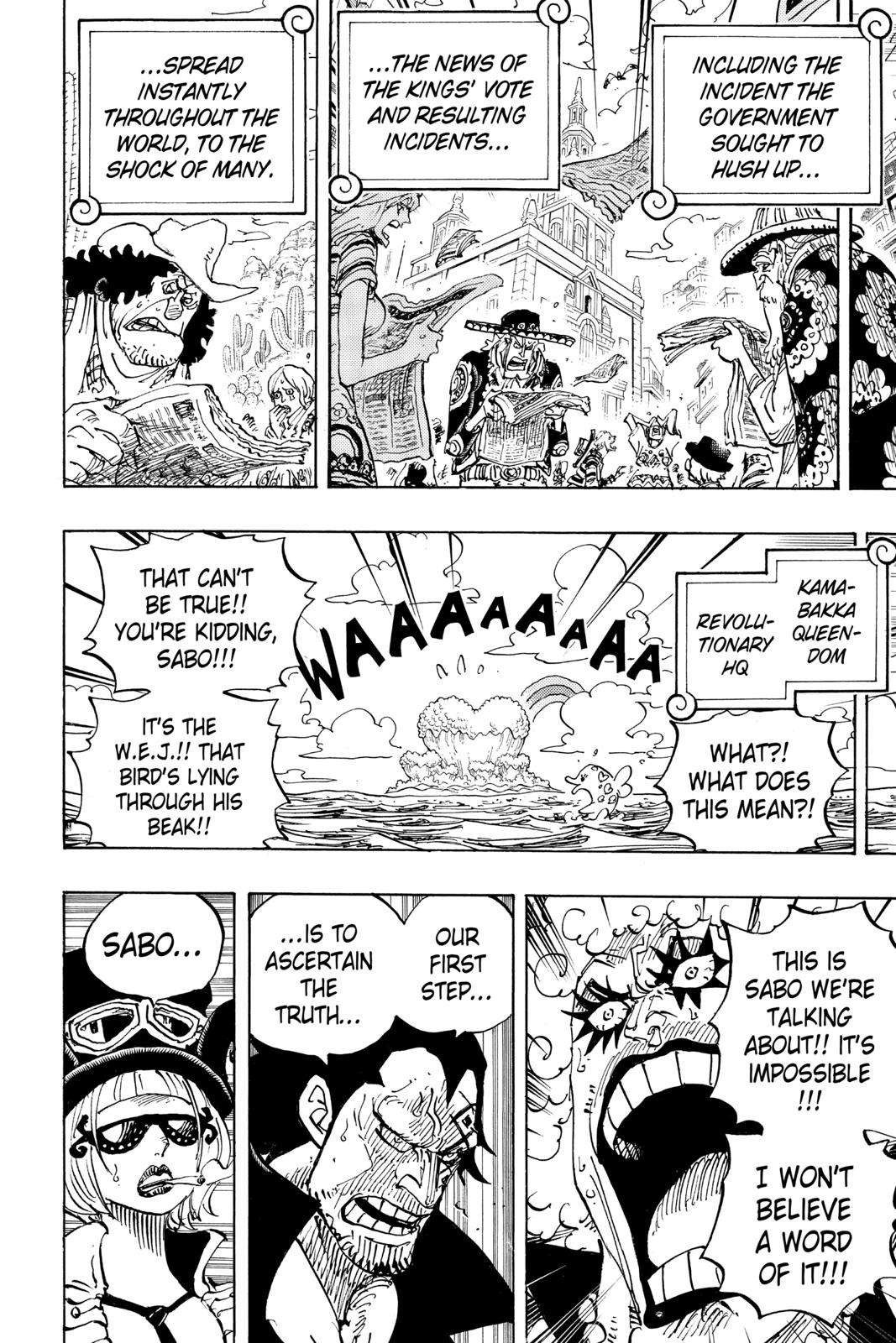 One Piece Manga Manga Chapter - 956 - image 8