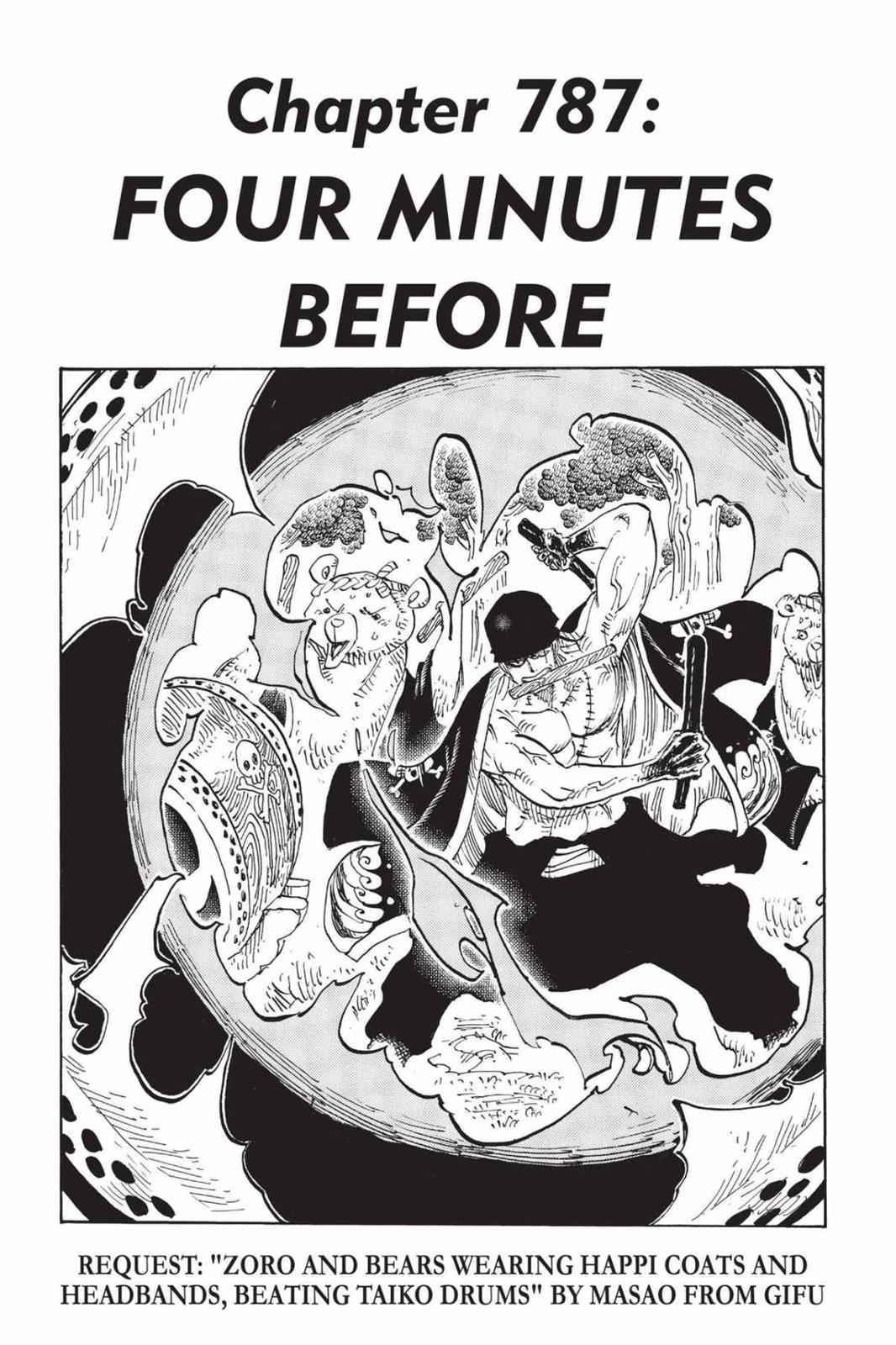 One Piece Manga Manga Chapter - 787 - image 1