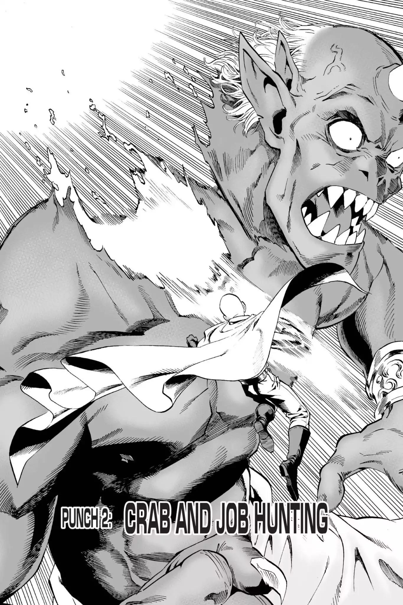 One Punch Man Manga Manga Chapter - 2 - image 1
