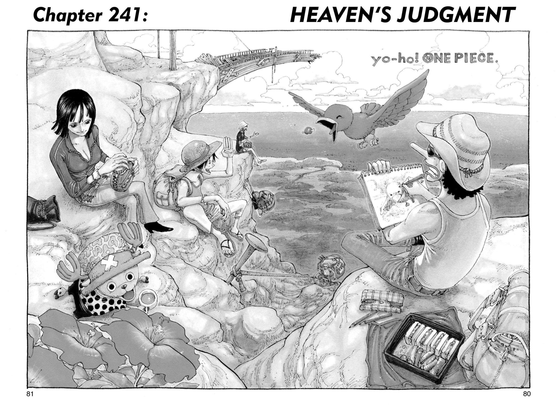 One Piece Manga Manga Chapter - 241 - image 1