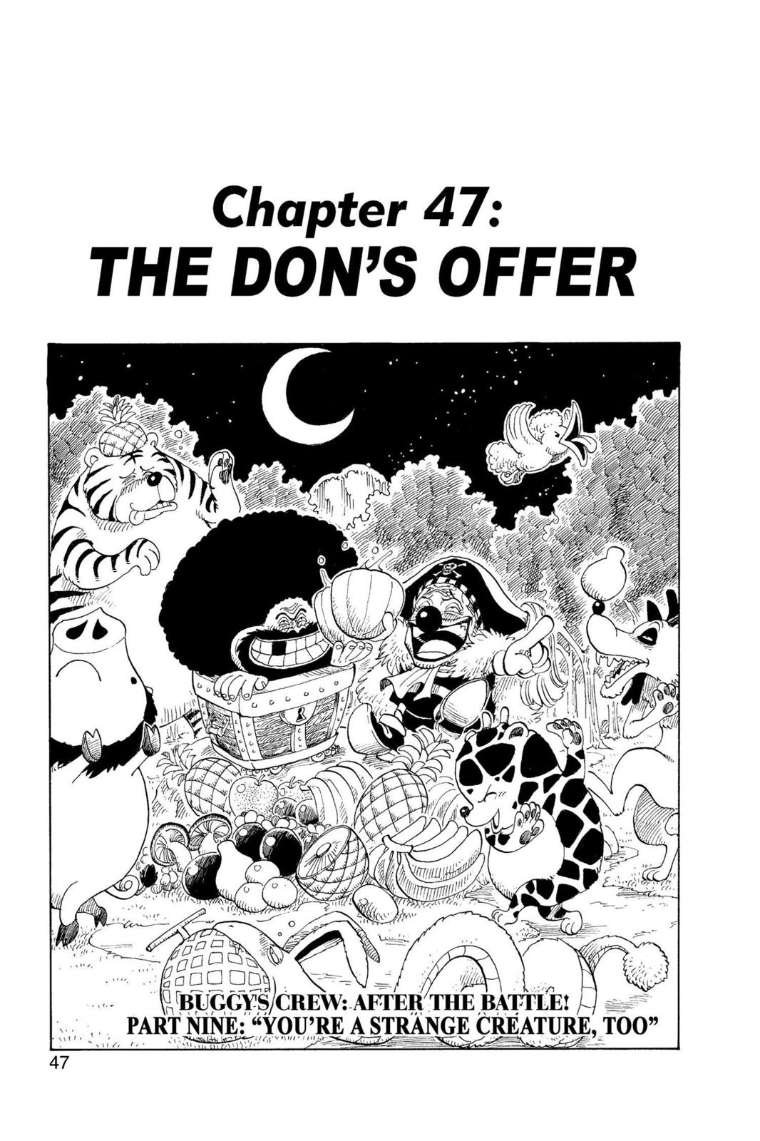 One Piece Manga Manga Chapter - 47 - image 1