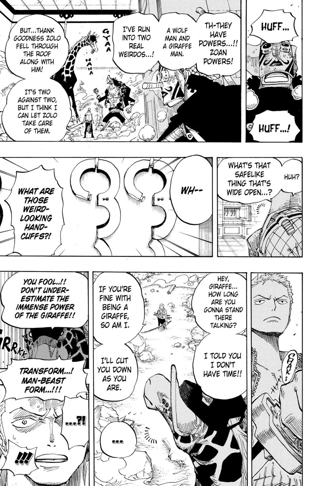 One Piece Manga Manga Chapter - 402 - image 3