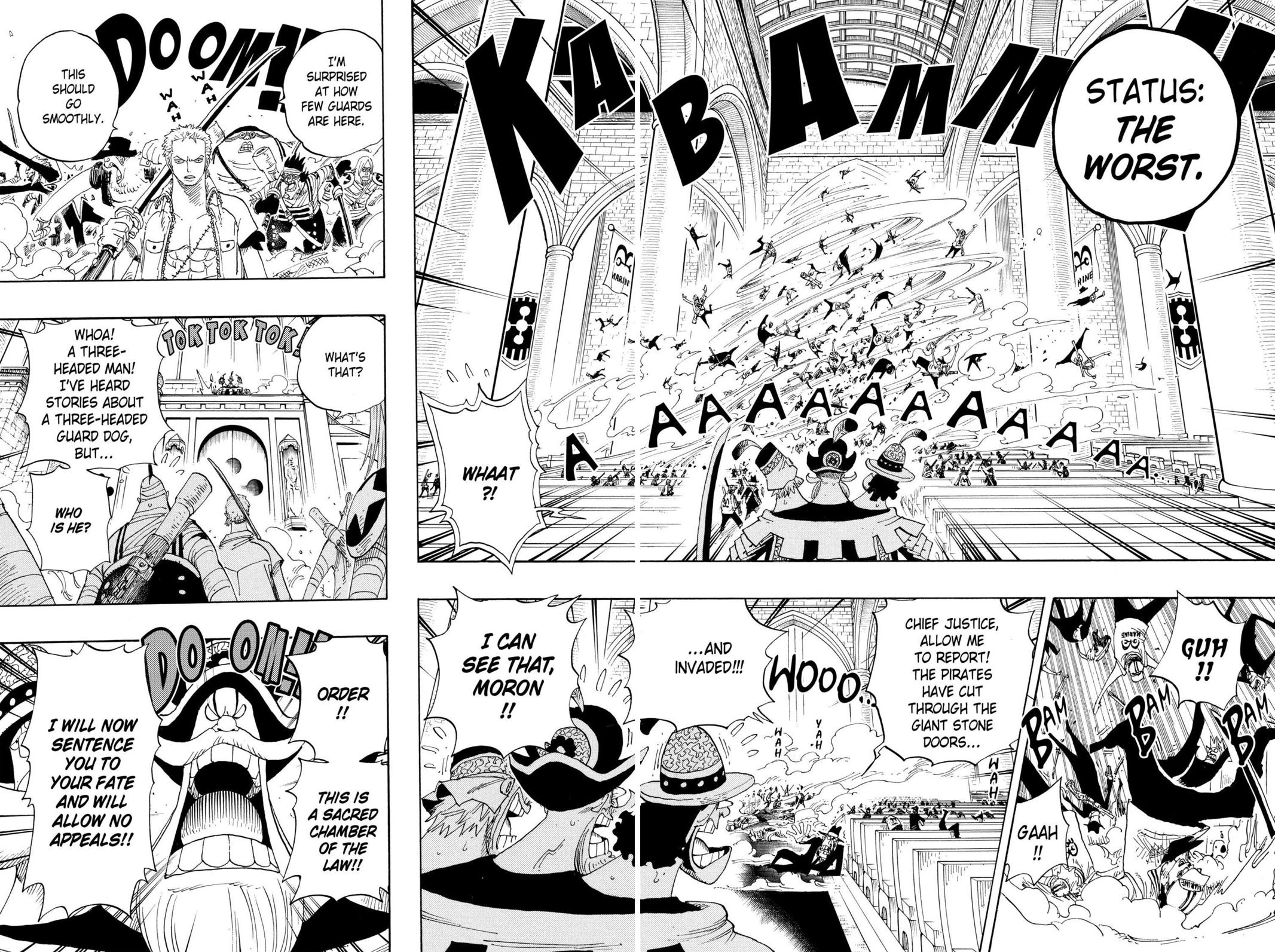 One Piece Manga Manga Chapter - 387 - image 4