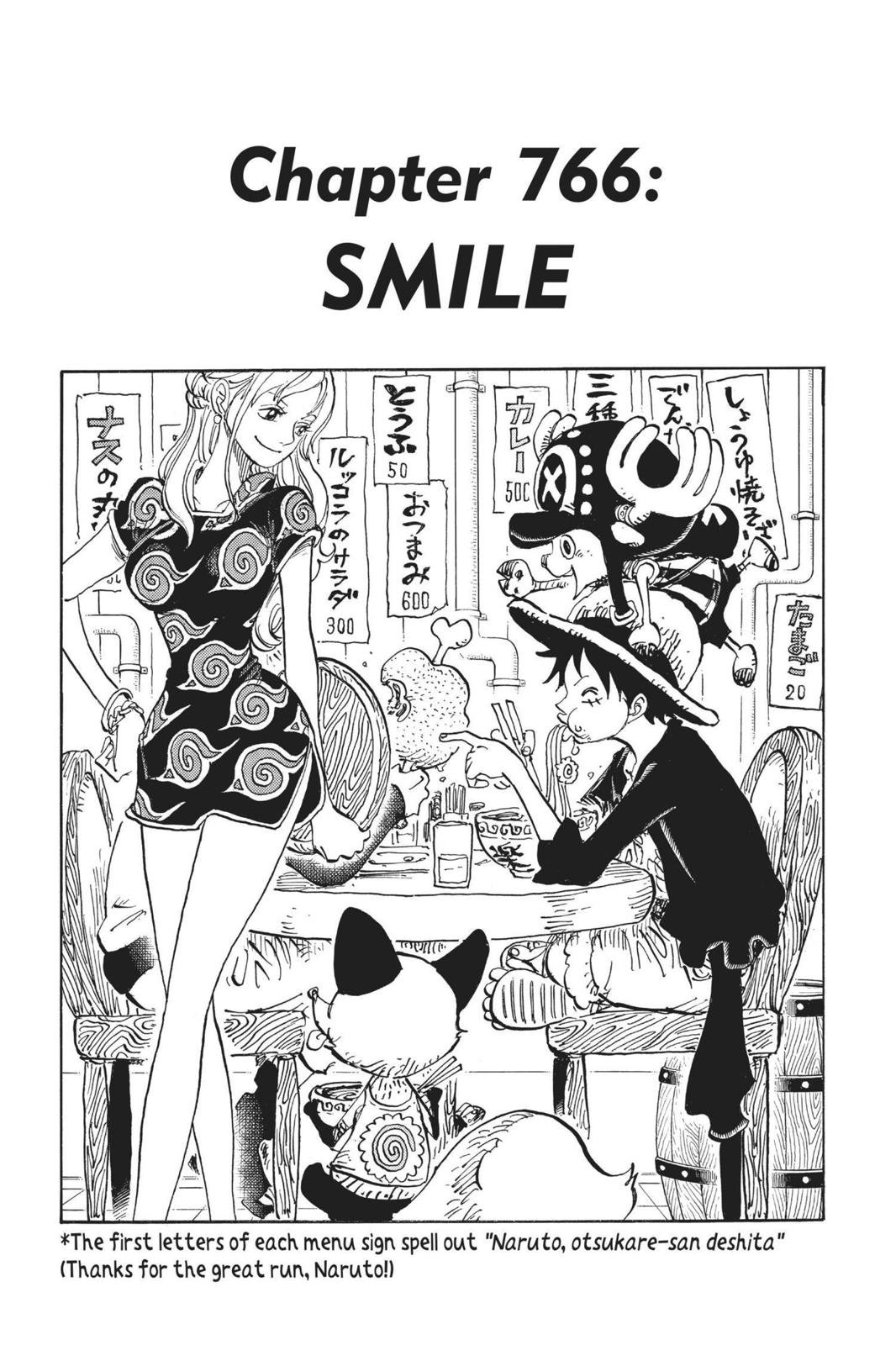 One Piece Manga Manga Chapter - 766 - image 1