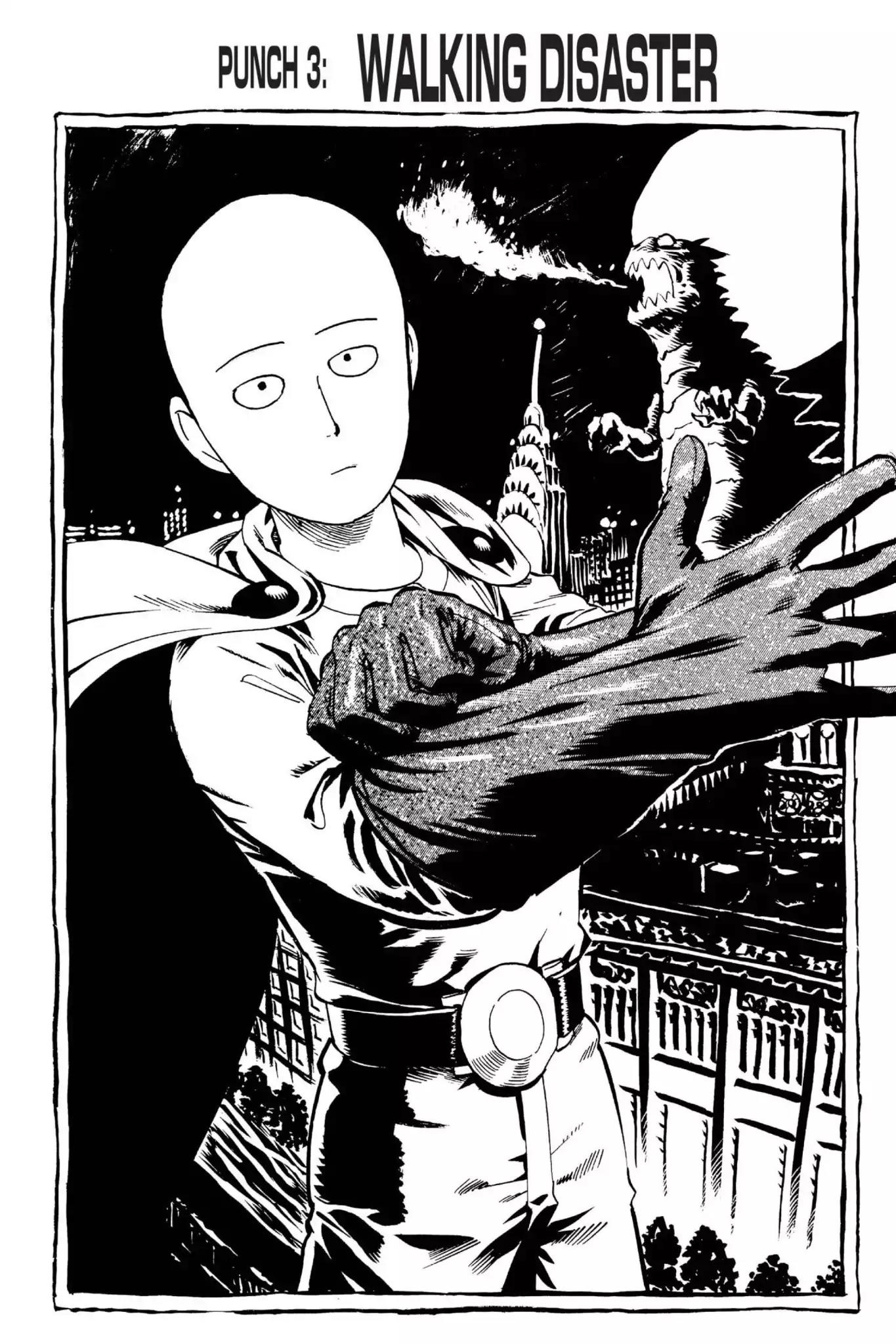 One Punch Man Manga Manga Chapter - 3 - image 1