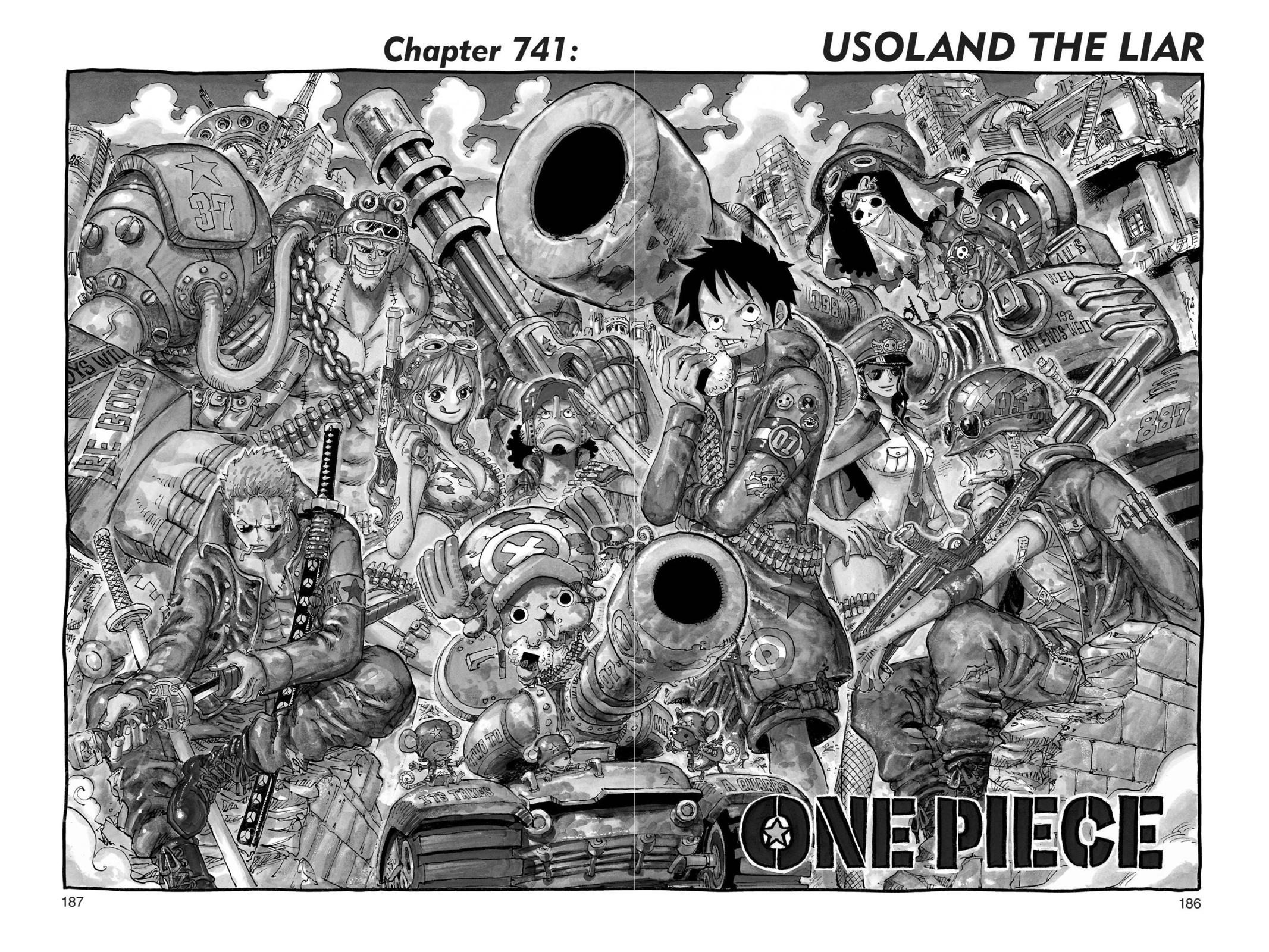 One Piece Manga Manga Chapter - 741 - image 1