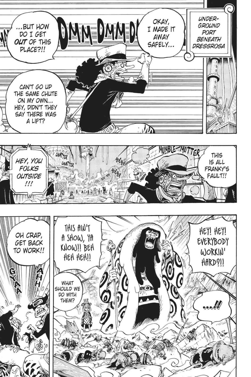 One Piece Manga Manga Chapter - 741 - image 3