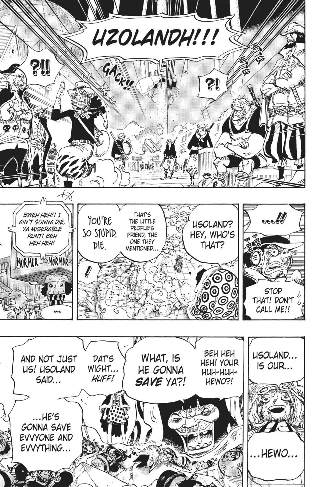 One Piece Manga Manga Chapter - 741 - image 5