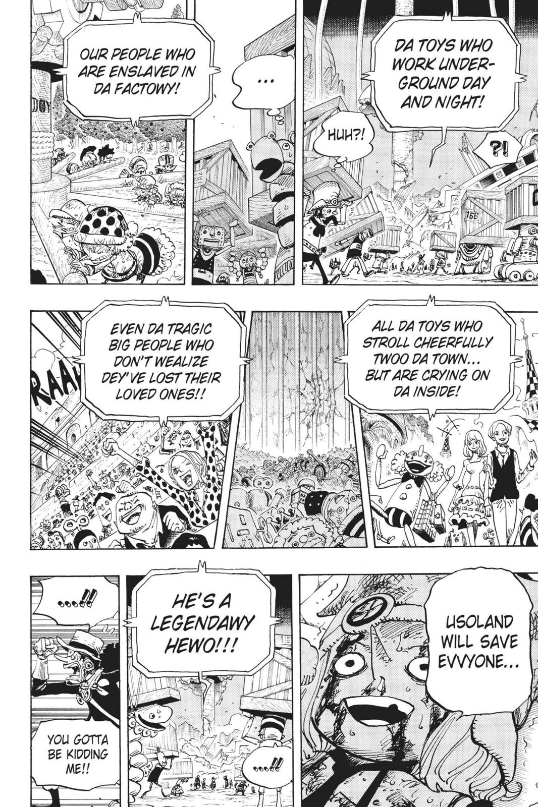 One Piece Manga Manga Chapter - 741 - image 6