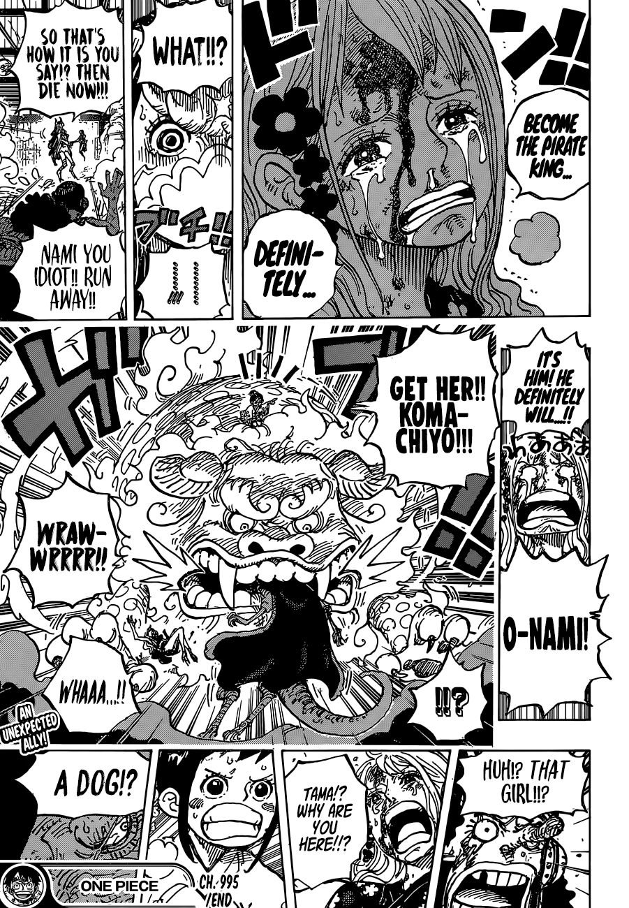 One Piece Manga Manga Chapter - 995 - image 17