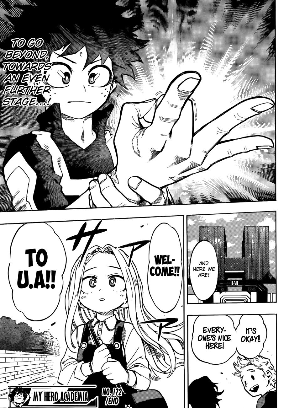 My Hero Academia Manga Manga Chapter - 172 - image 16