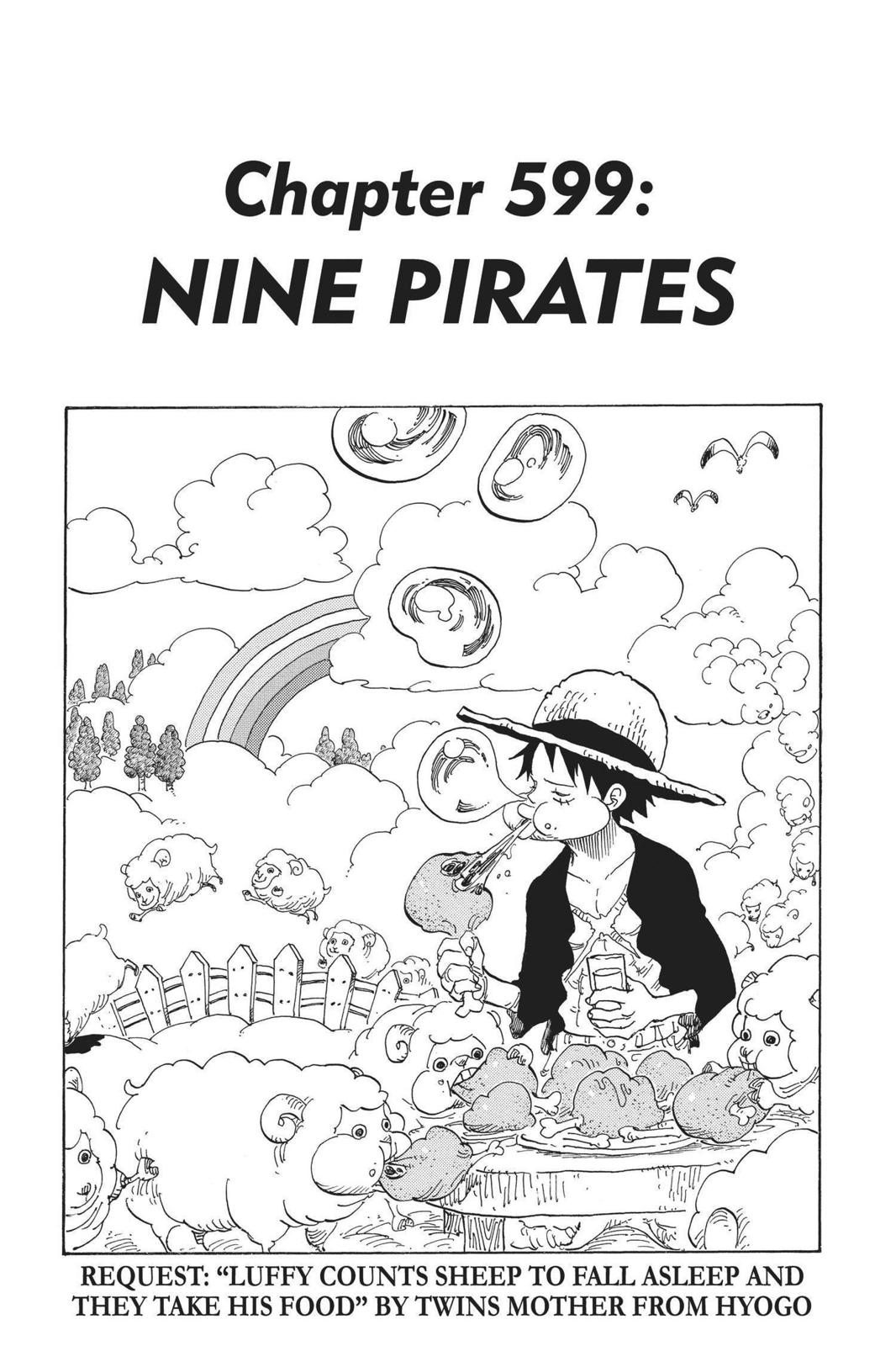 One Piece Manga Manga Chapter - 599 - image 1