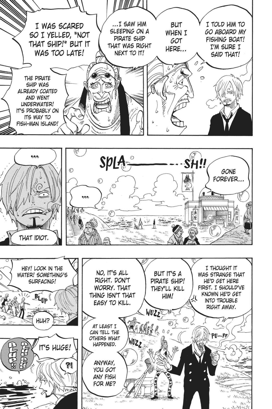One Piece Manga Manga Chapter - 599 - image 16