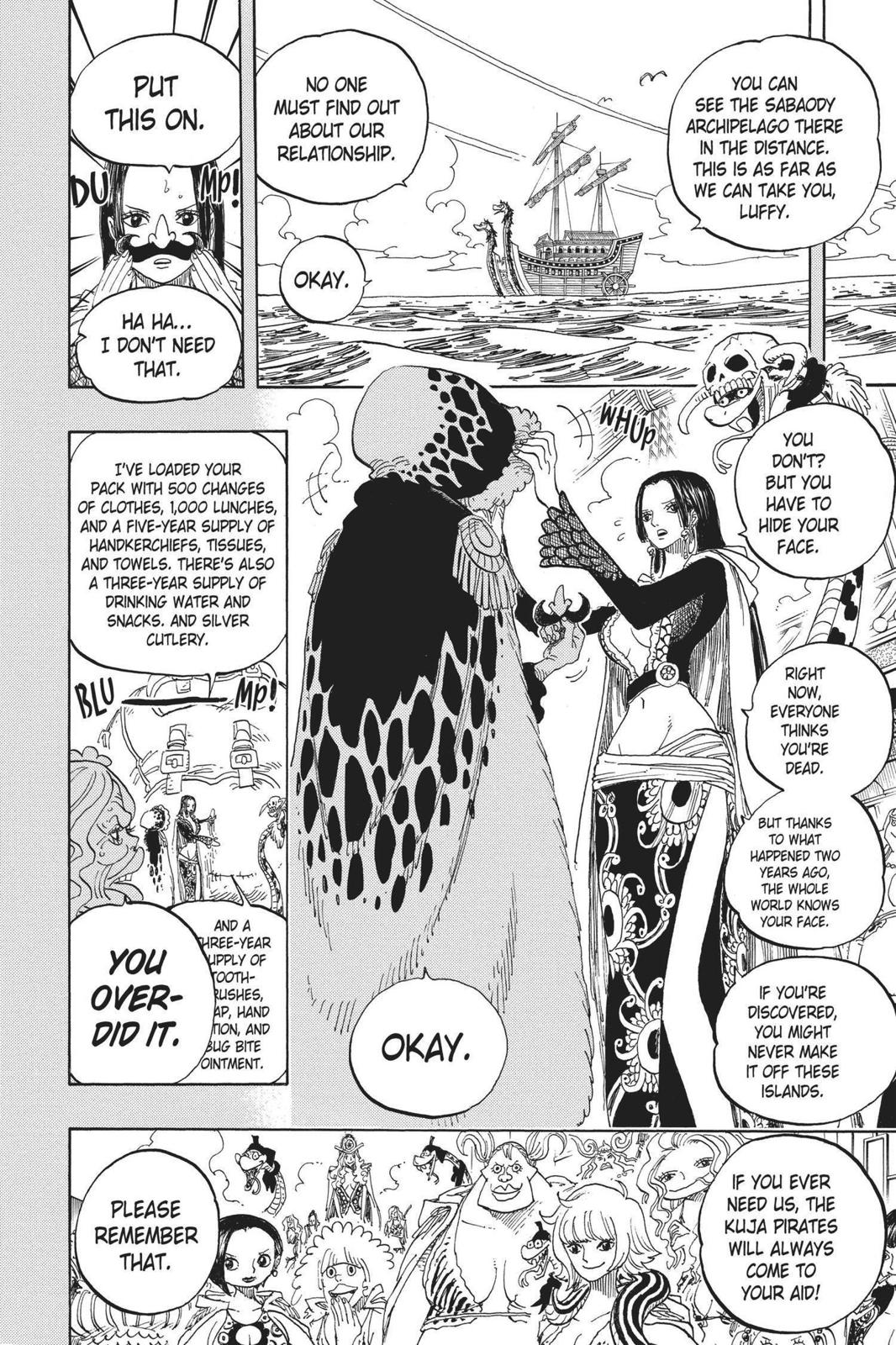 One Piece Manga Manga Chapter - 599 - image 2
