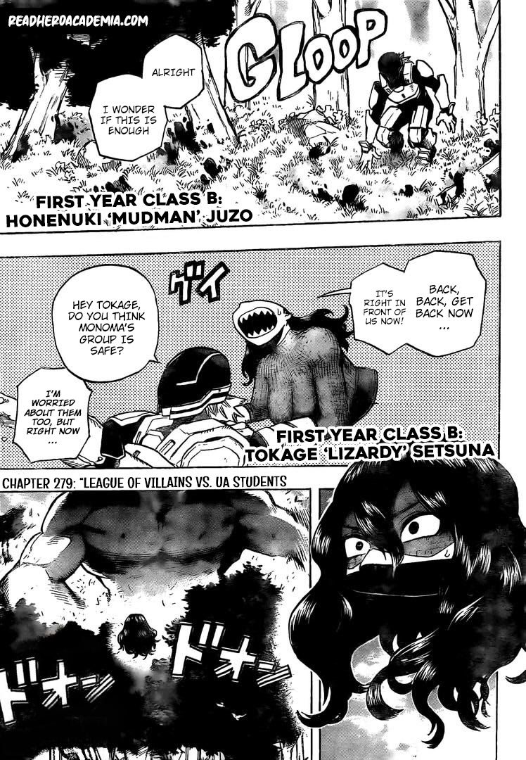 My Hero Academia Manga Manga Chapter - 279 - image 2