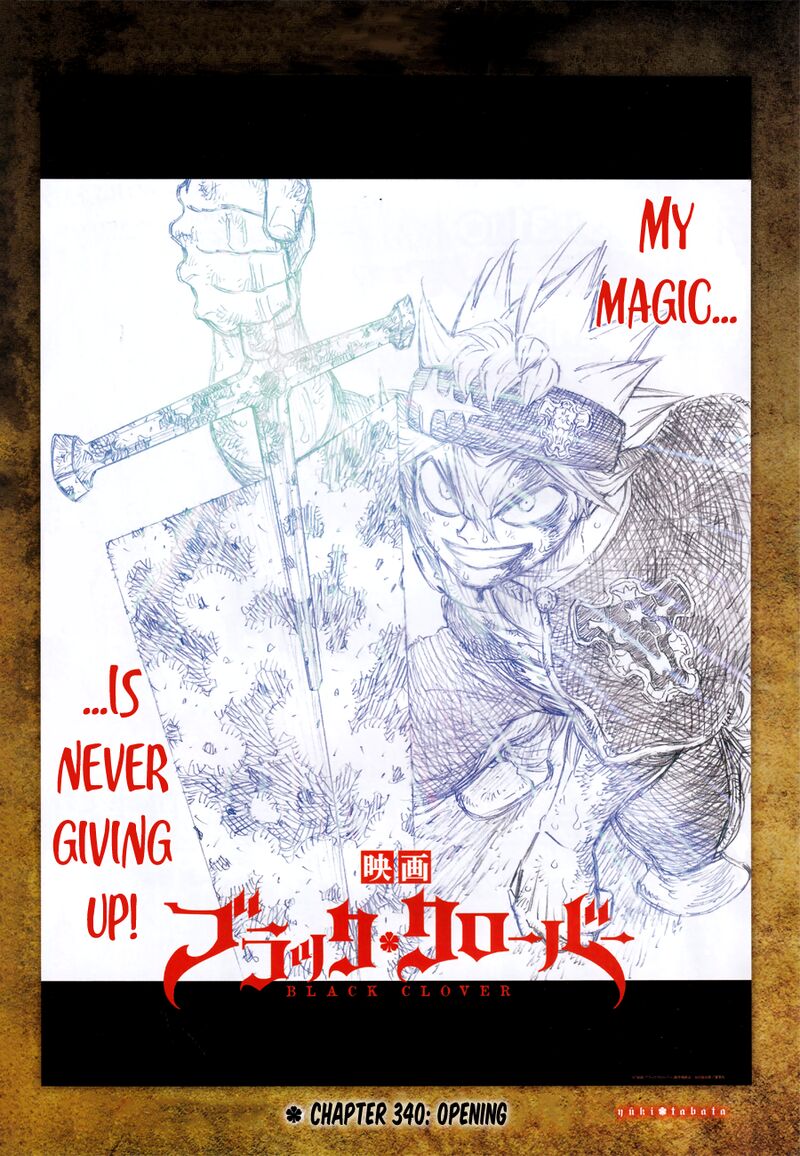 Black Clover Manga Manga Chapter - 340 - image 1