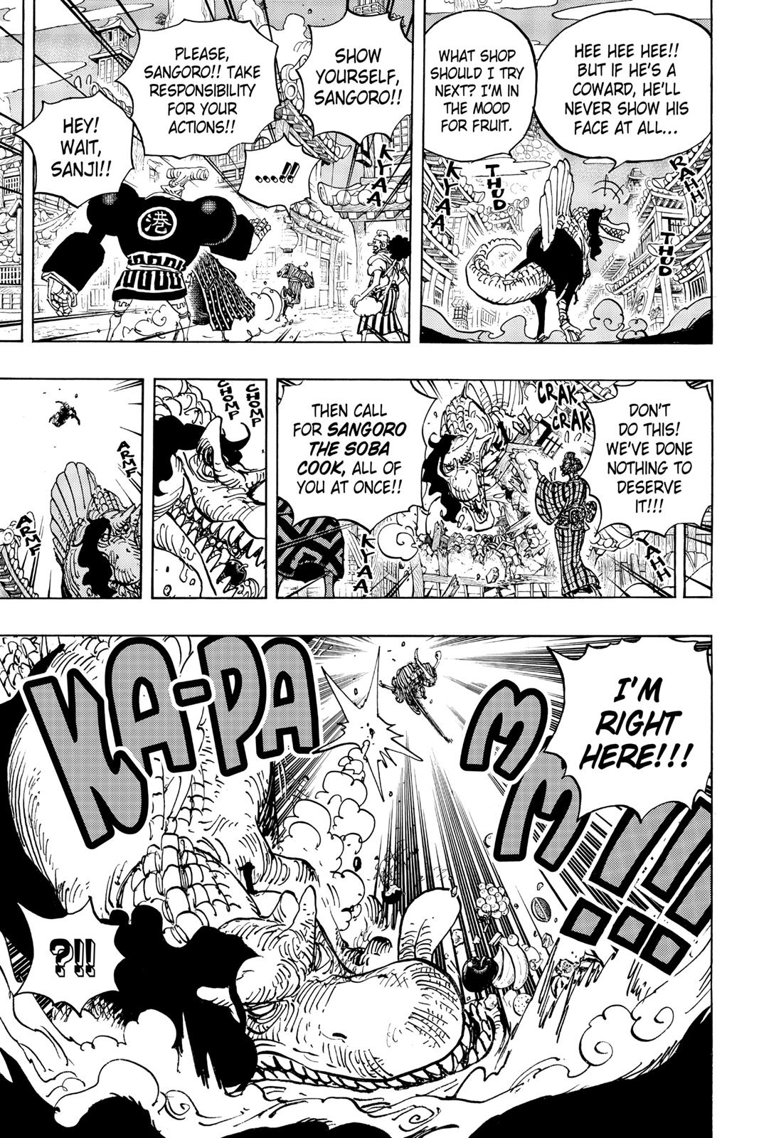 One Piece Manga Manga Chapter - 930 - image 13