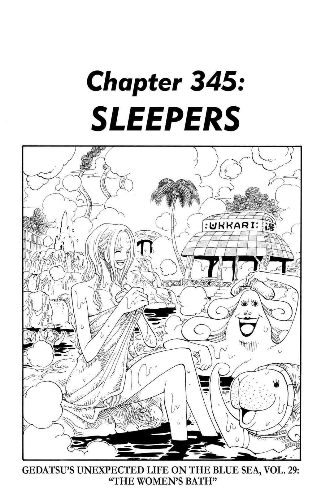 One Piece Manga Manga Chapter - 345 - image 1
