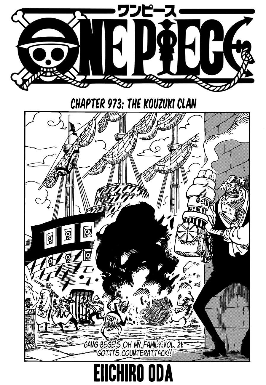 One Piece Manga Manga Chapter - 973 - image 2