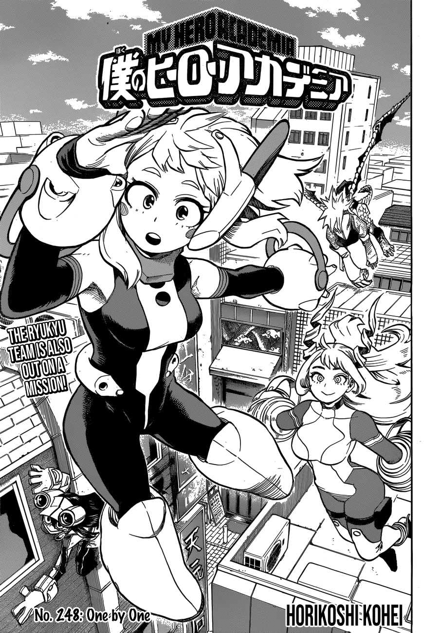 My Hero Academia Manga Manga Chapter - 248 - image 1