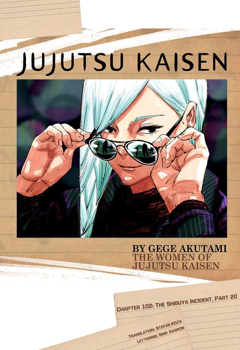 Jujutsu Kaisen Manga Chapter - 102 - image 1