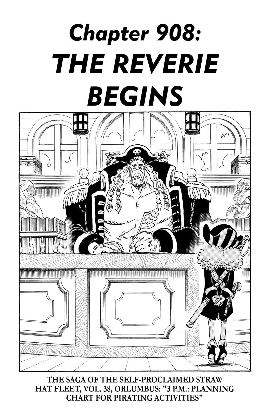 One Piece Manga Manga Chapter - 908 - image 1