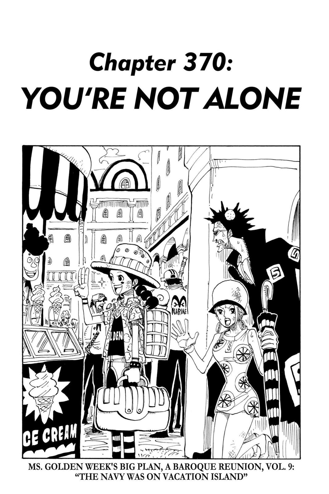 One Piece Manga Manga Chapter - 370 - image 1