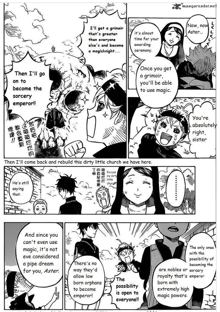 Black Clover Manga Manga Chapter - 1 - image 15