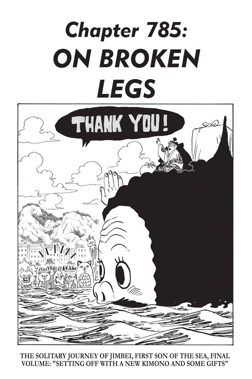 One Piece Manga Manga Chapter - 785 - image 1