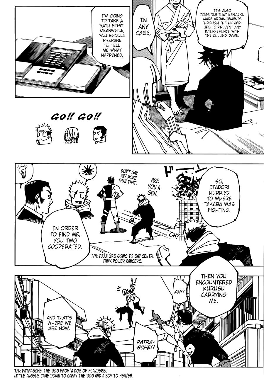 Jujutsu Kaisen Manga Chapter - 199 - image 8