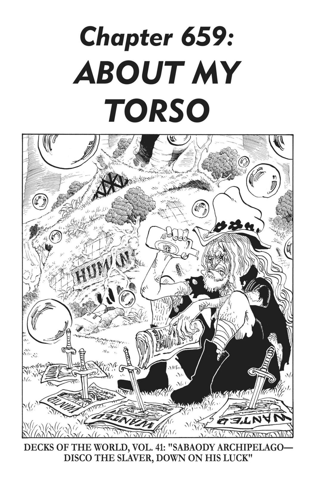 One Piece Manga Manga Chapter - 659 - image 1