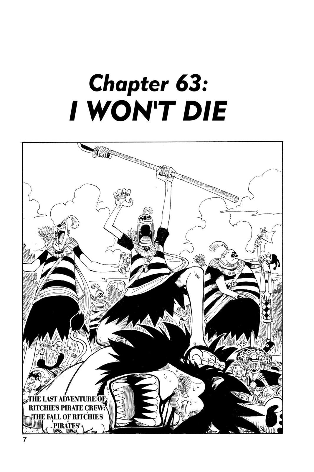 One Piece Manga Manga Chapter - 63 - image 8