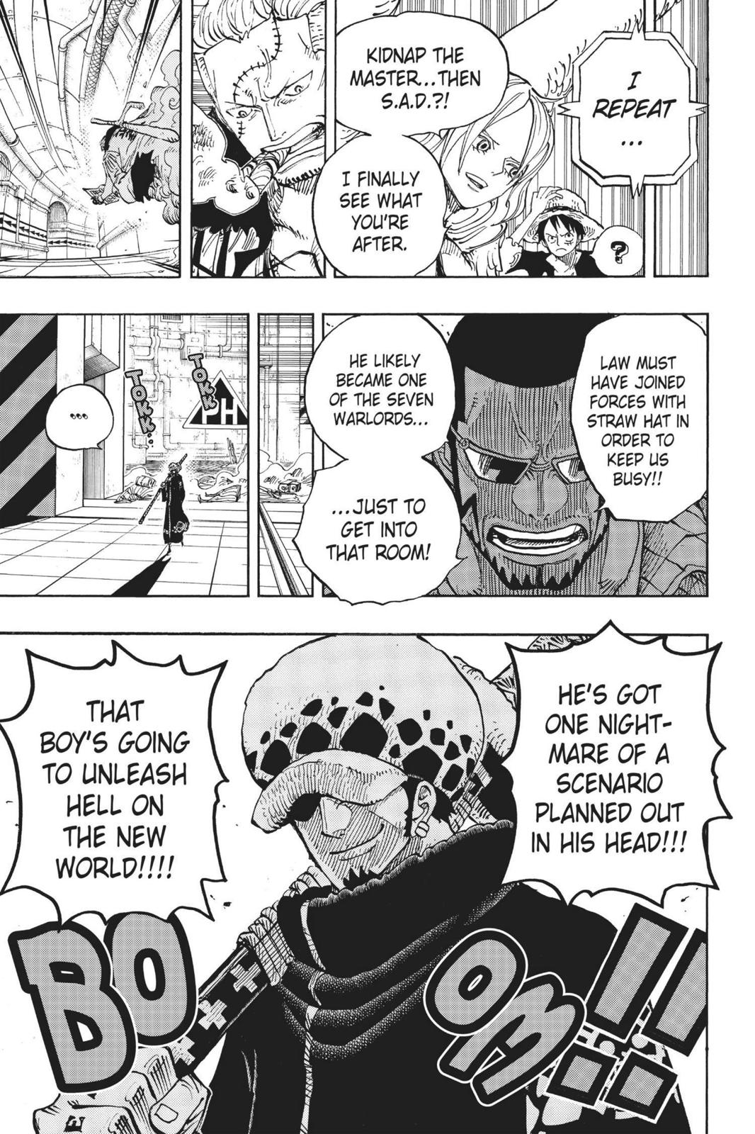 One Piece Manga Manga Chapter - 681 - image 19