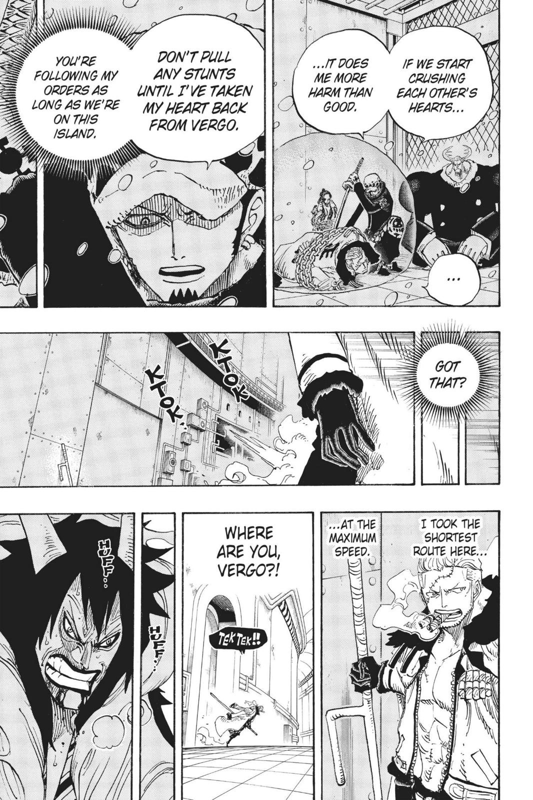 One Piece Manga Manga Chapter - 681 - image 3