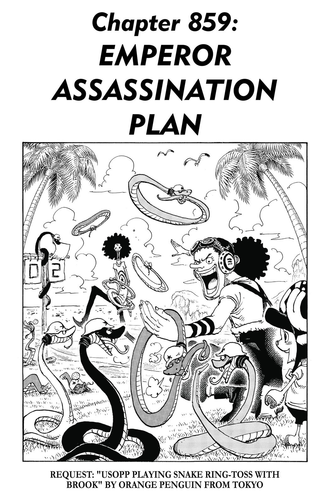 One Piece Manga Manga Chapter - 859 - image 7