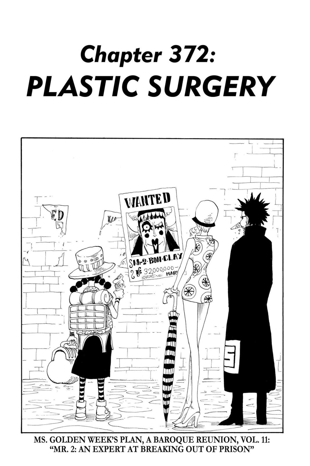 One Piece Manga Manga Chapter - 372 - image 1