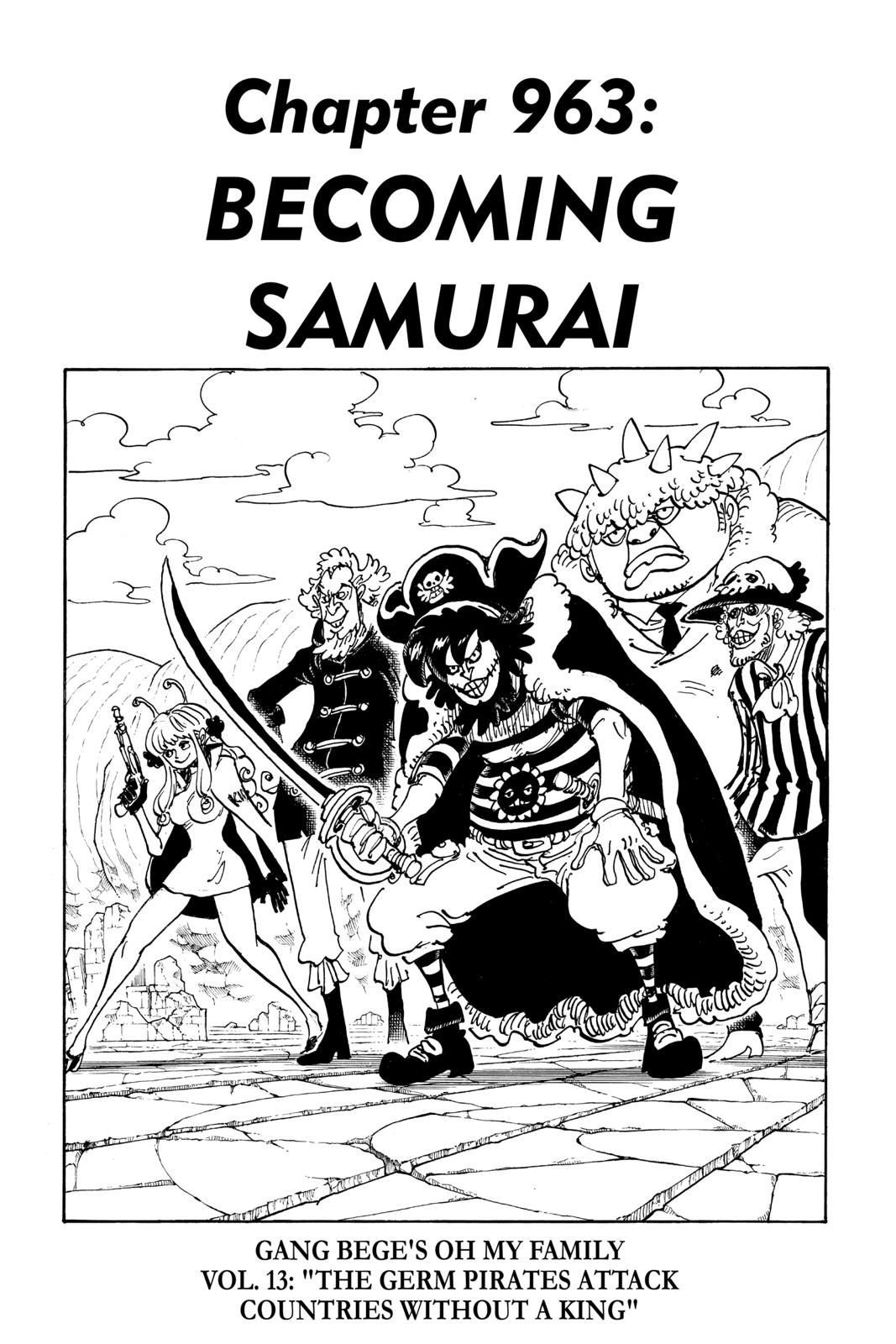 One Piece Manga Manga Chapter - 963 - image 1