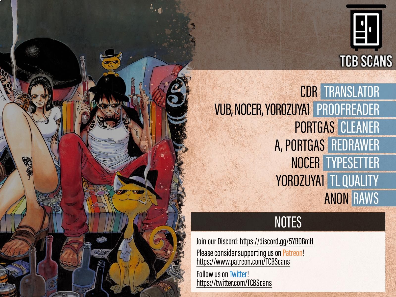 One Piece Manga Manga Chapter - 1003.5 - image 2